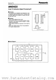 AN5435 datasheet pdf Panasonic