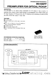 M51595FP datasheet pdf Mitsubishi Electric Corporation