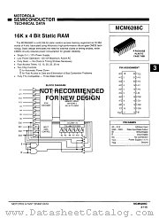 MCM6288C datasheet pdf Motorola