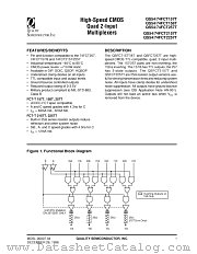 QS74FCT257T datasheet pdf Quality Semiconductor