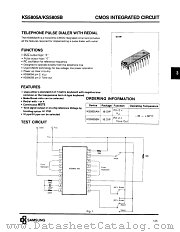 KS5805 datasheet pdf Samsung Electronic