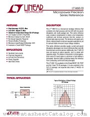 LT1460BIS8-10 datasheet pdf Linear Technology