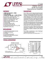 LT1468IN8 datasheet pdf Linear Technology