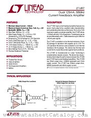 LT1497CS datasheet pdf Linear Technology
