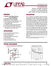 LT1720CMS8 datasheet pdf Linear Technology