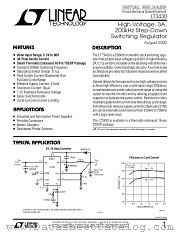 LT3430EFE datasheet pdf Linear Technology