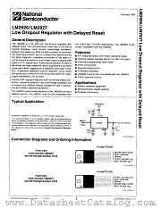 LM2926T datasheet pdf National Semiconductor