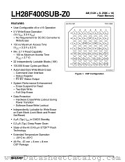 LH28F400SUB datasheet pdf SHARP