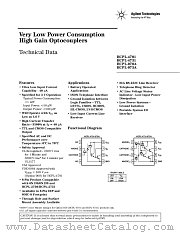 HCPL4701 datasheet pdf Agilent (Hewlett-Packard)