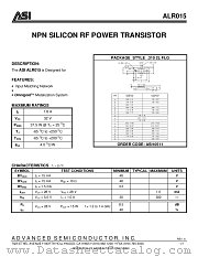 ASI10511 datasheet pdf Advanced Semiconductor