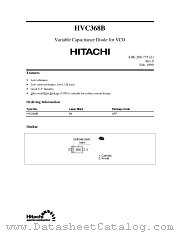 HVC368 datasheet pdf Hitachi Semiconductor