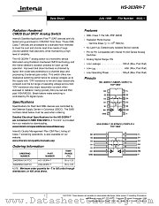 HS1-303RH-T datasheet pdf Intersil