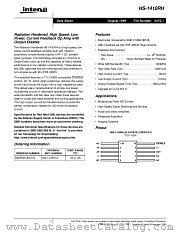 HS9-1410RH-Q datasheet pdf Intersil