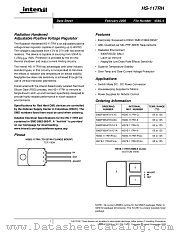 HS9S-117RHPROTO datasheet pdf Intersil