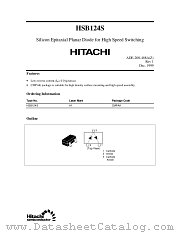 HSB124 datasheet pdf Hitachi Semiconductor