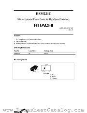 HSM221C datasheet pdf Hitachi Semiconductor
