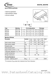 BAS79A datasheet pdf Infineon