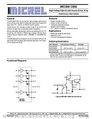 MIC2982 datasheet pdf Micrel Semiconductor