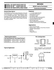 MIC5204BM datasheet pdf Micrel Semiconductor