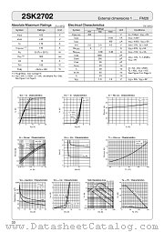 2SK2702 datasheet pdf Sanken