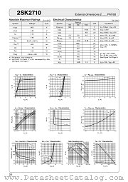 2SK2710 datasheet pdf Sanken
