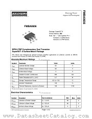 FMBA0656 datasheet pdf Fairchild Semiconductor
