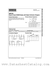 7403 datasheet pdf Fairchild Semiconductor