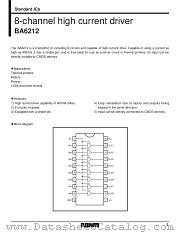 BA6212 datasheet pdf ROHM