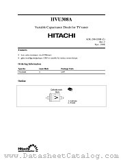 HVU308A datasheet pdf Hitachi Semiconductor
