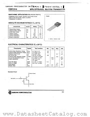 KSR1214 datasheet pdf Samsung Electronic