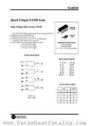 SL4011BD datasheet pdf System Logic Semiconductor