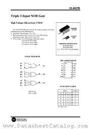 SL4025BD datasheet pdf System Logic Semiconductor