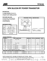 TPV8100 datasheet pdf Advanced Semiconductor