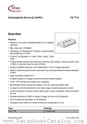 TLE7719 datasheet pdf Infineon