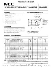 UPA836TC datasheet pdf NEC