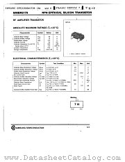 MMBR5179 datasheet pdf Samsung Electronic