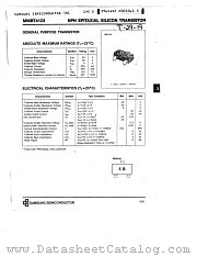MMBT4123 datasheet pdf Samsung Electronic