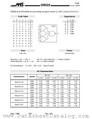 ON222 datasheet pdf Austria Mikro Systems