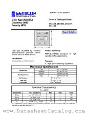 2C2369A datasheet pdf Semicoa Semiconductor