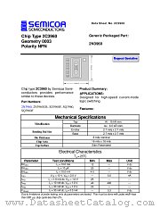 2N3960UB datasheet pdf Semicoa Semiconductor
