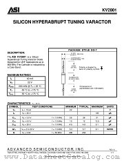 ASIKV2801 datasheet pdf Advanced Semiconductor