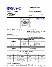 2C2484 datasheet pdf Semicoa Semiconductor