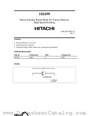 1SS199 datasheet pdf Hitachi Semiconductor