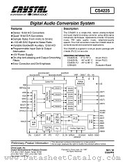 CDB4225 datasheet pdf Cirrus Logic