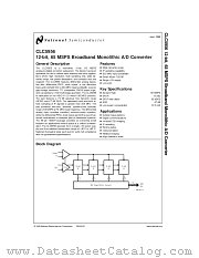 CLC5956IMTDX datasheet pdf National Semiconductor
