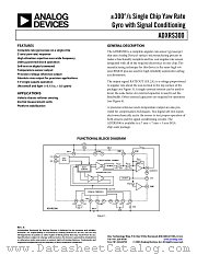 ADXRS300ABG-REEL datasheet pdf Analog Devices