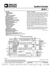 AD1812 datasheet pdf Analog Devices