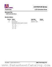 A31W33128C datasheet pdf AMIC Technology