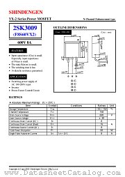 2SK3009 datasheet pdf Shindengen