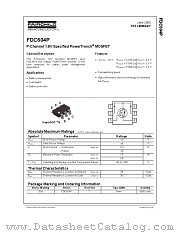 FDC604 datasheet pdf Fairchild Semiconductor